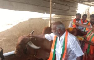 Kisan Morcha leader blames Jagan for laddu adulteration