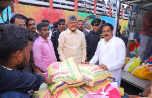 AP Govt distributes essentials to flood victims