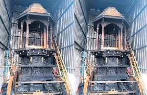 Former MLA slams Naidu for politicizing chariot fire