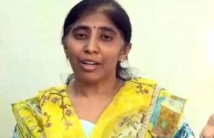 Viveka’s daughter meets Naidu in Amaravati